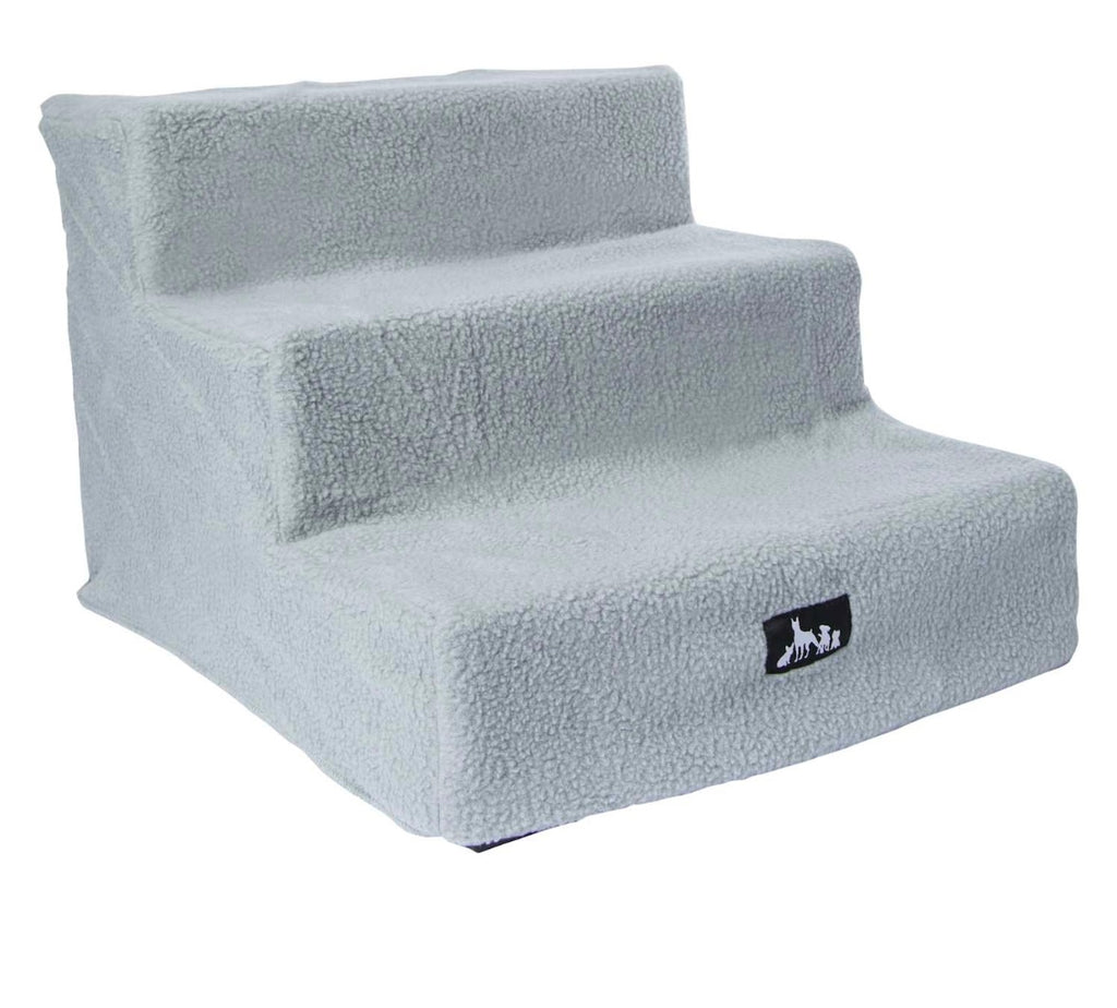High Quality Pet Steps, 3-Tier Stairs for Small & Medium Pets, 13.75 x 17.75 x 11.75 inches, 50 lbs Weight Limit