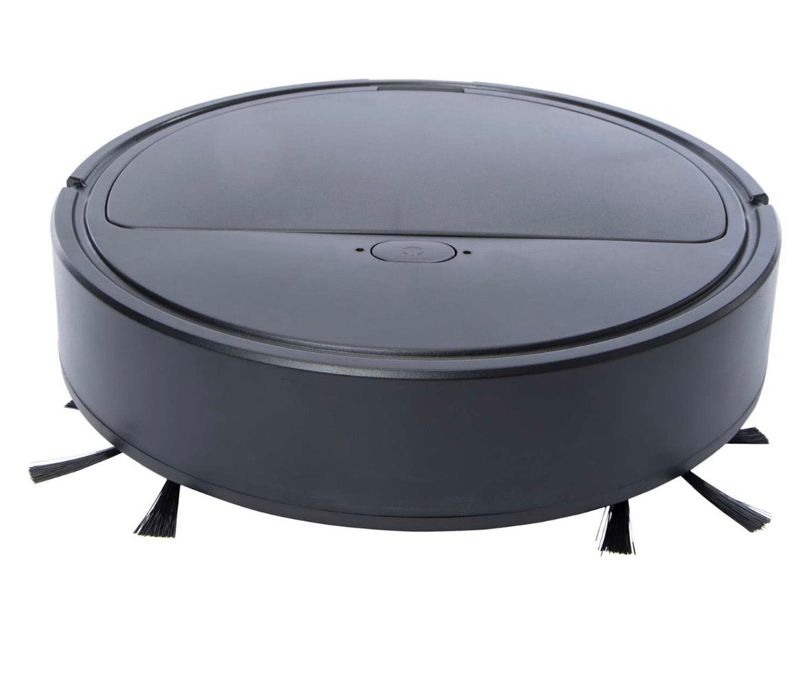 GC Smart Automatic Robot Vacuum Cleaner, USB Rechargeable Floor Sweeper with Direction Change Technology, One-Click Start, Black