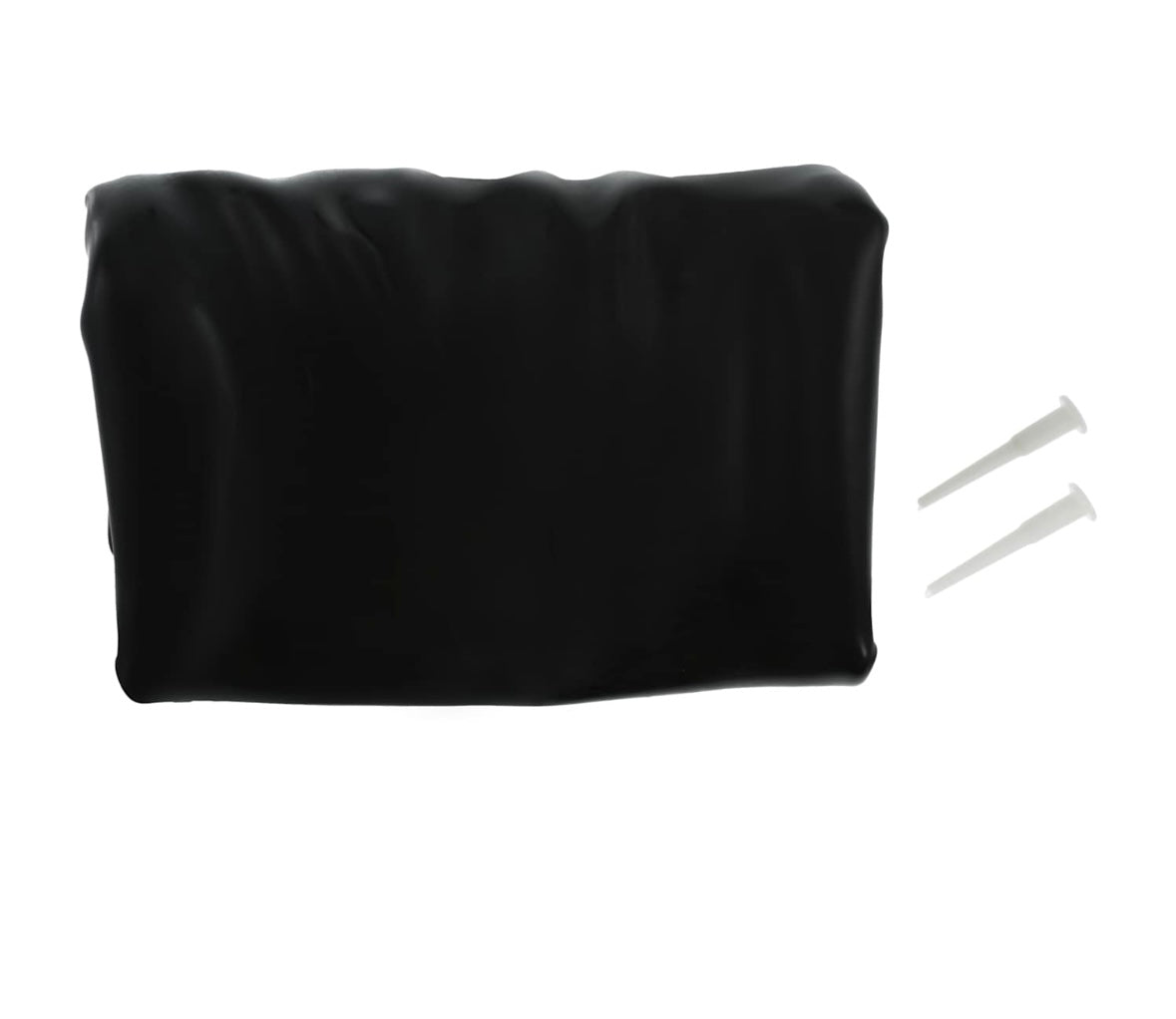 Fitness Exercise Ball with Cover and Pump, Black