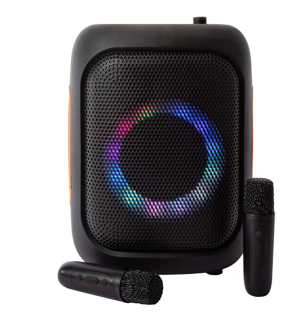 Karaoke Speaker with Wireless Headphones