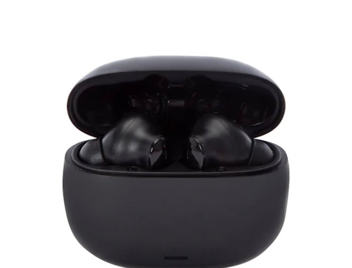 True Wireless Earbuds with Active Noise Cancelling, Smart Charging Case, White